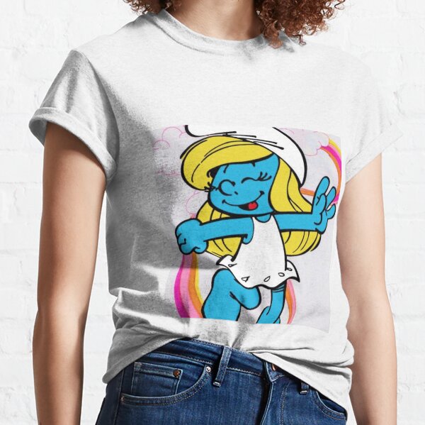 smurf birthday shirt