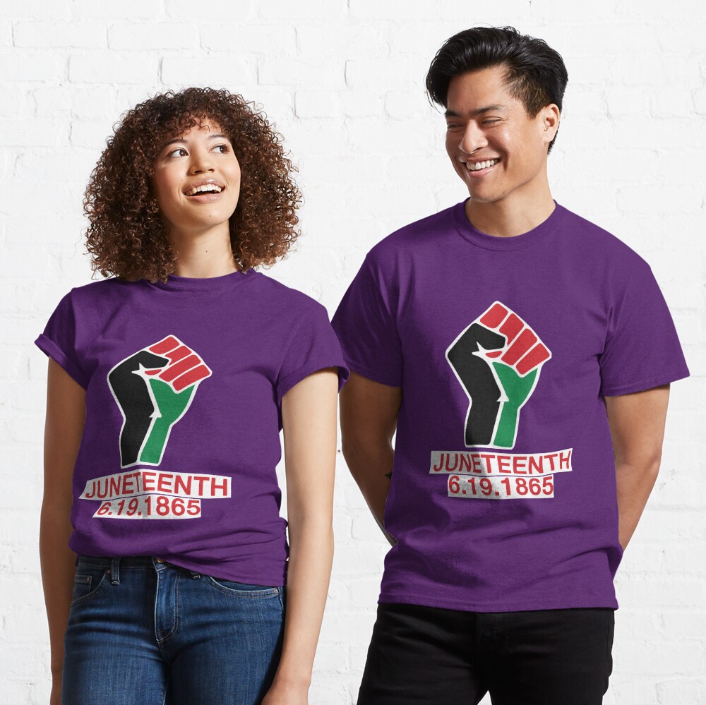 Discover Stand Up JuneTeenth 1865 Independence Design Classic T-Shirt