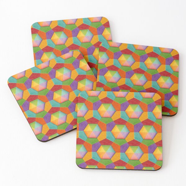 Item preview, Rainbow Geometric (smaller scale) designed and sold by PatriciaSheaDesigns.