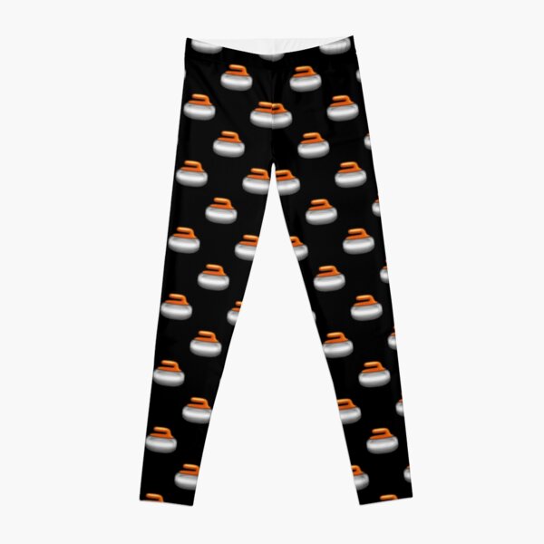 Emoji Curling Stone Leggings