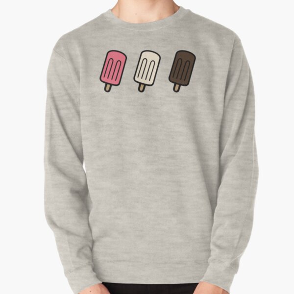 ice cream neapolitan hoodie