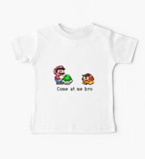Come at me Bro (Mario) Baby Tee