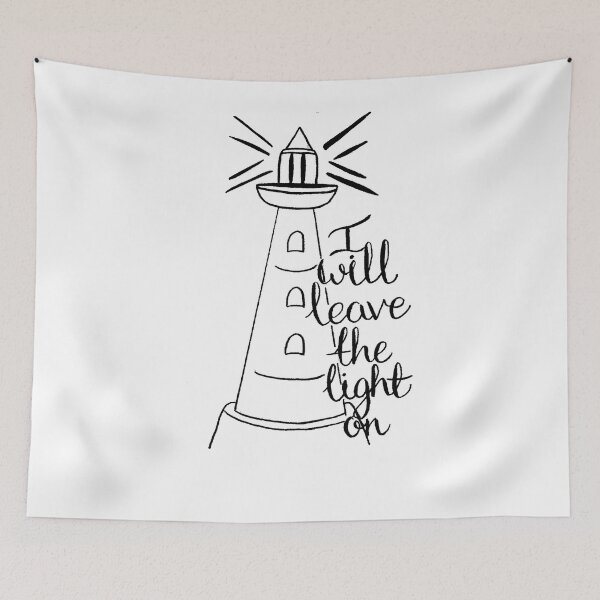 Item preview, Leave the Light on Tom Walker designed and sold by hannahrosesmith.