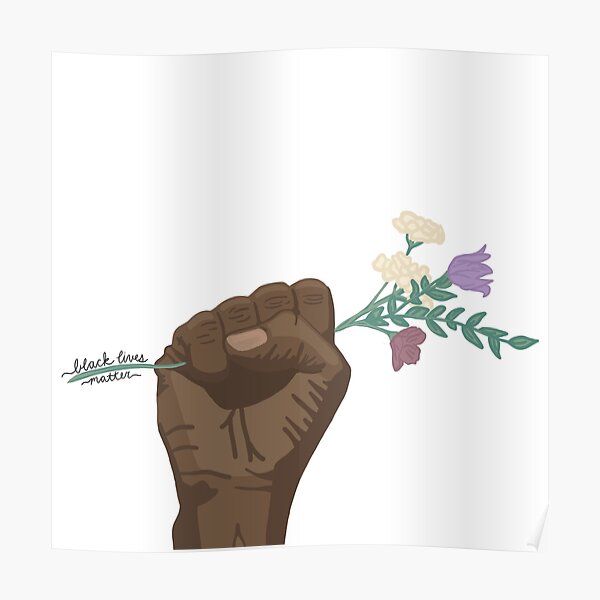 100% of proceeds donated to BLM causes. Poster