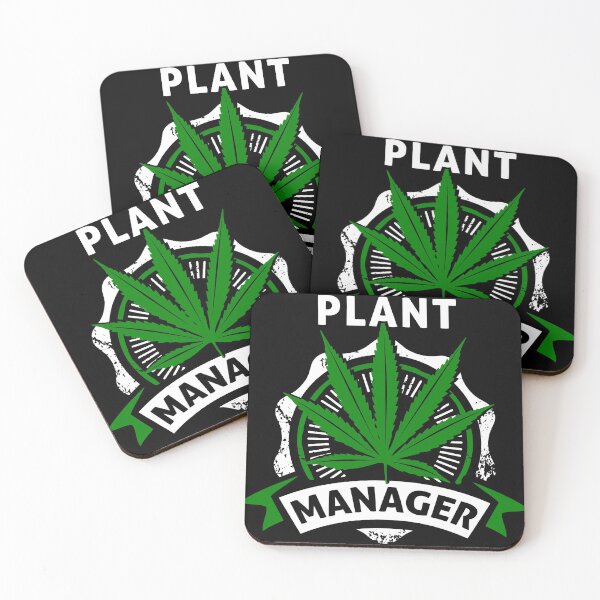 Item preview, Marijuana Fan Cannabis Grower print | Plant Manager Weed T designed and sold by Lisbob.