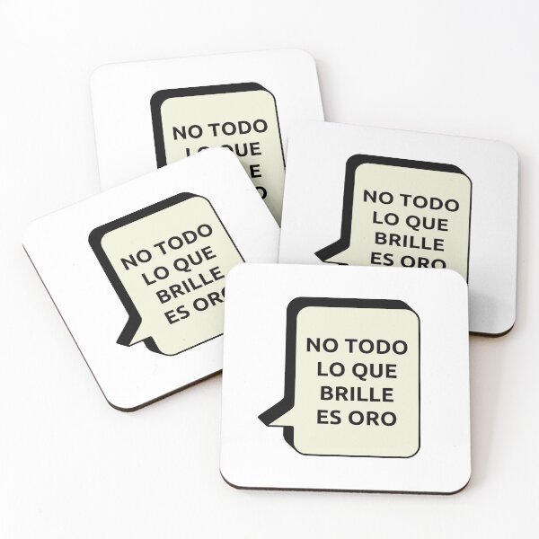 Item preview, No todo lo que brilla es oro designed and sold by Inspirationmotivation.