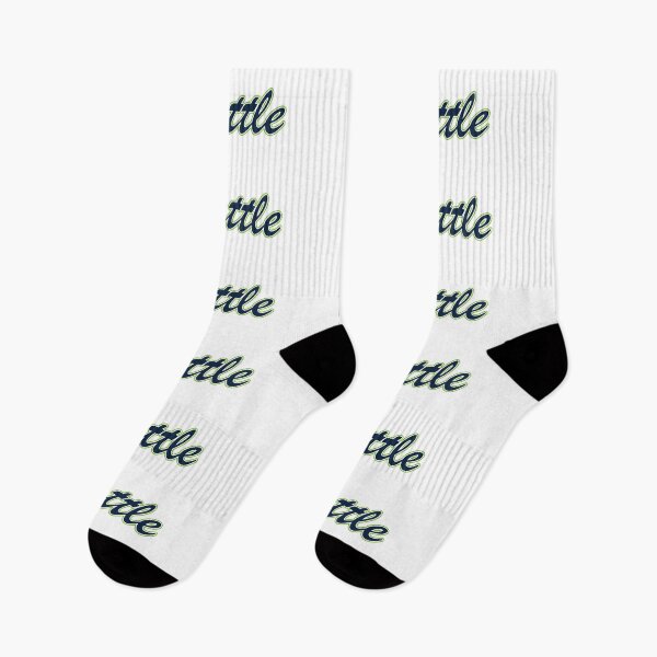 Item preview, Seattle Navy and Green on White designed and sold by gkillerb.