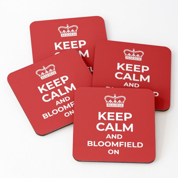 Item preview, Keep Calm and Bloomfield On The Curve Crusher merchandise designed and sold by IreneLavender.