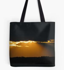 Sunday Sunset in October Tote Bag
