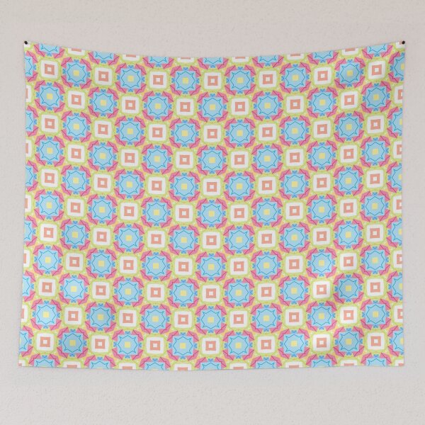 Item preview, Abstract Geometric Art blending various shapes in a colorful pattern. Fye and cool designs by Code03. designed and sold by Code03.