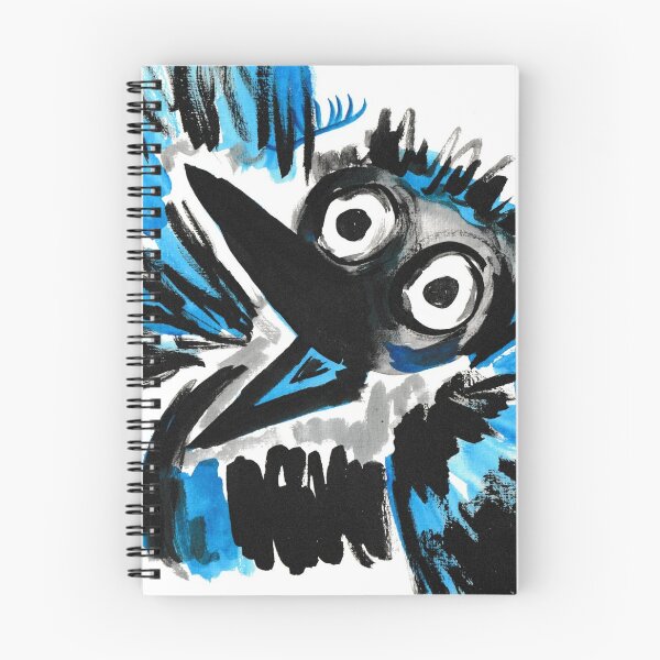 Item preview, Horrified Crow designed and sold by Niina  Niskanen.