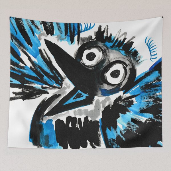 Item preview, Horrified Crow designed and sold by Niina  Niskanen.