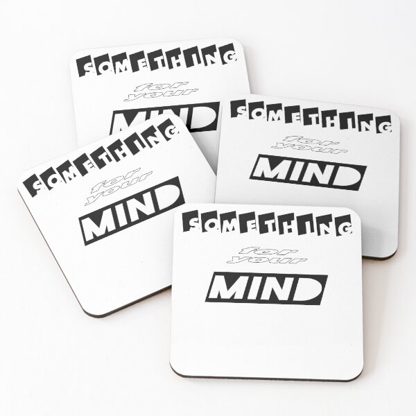 Item preview, Something for your mind shirt black white designed and sold by xlshirt.