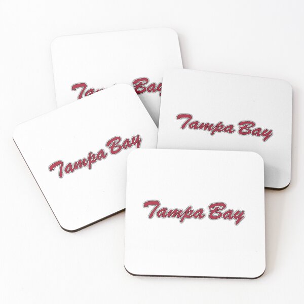 Item preview, Tampa Bay Red and Black on White with Shadow designed and sold by gkillerb.