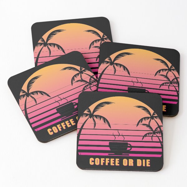 Item preview, coffee or die shirt designed and sold by derradji.