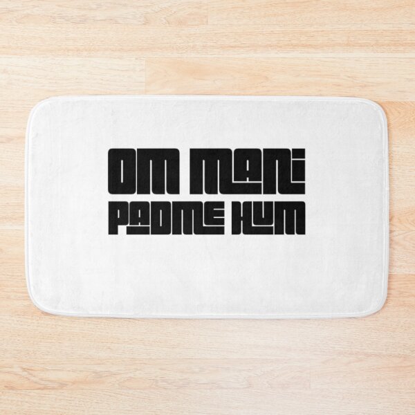 Item preview, Om mani padme hum. Mantra yoga design. designed and sold by 4empowear.