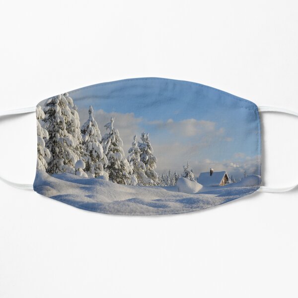 Snow Covered Trees Mask