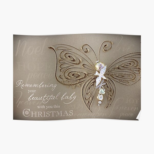 Remembering Your Baby This Christmas Poster