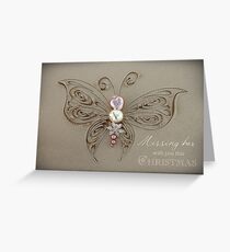 Missing Her With You This Christmas Greeting Card