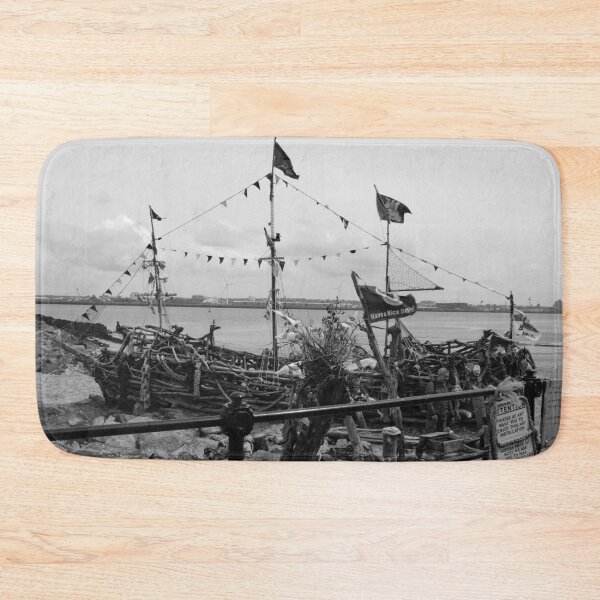 Item preview, BLACK PEARL PIRATE SHIP.   Have a Nice Day    Location , New Brighton , Marine Drive, Wirral, Merseyside. England.  designed and sold by ALEXANDER  STEPHEN PEMBERTON.