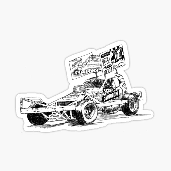 Tom Harris #1 Drawing Sticker