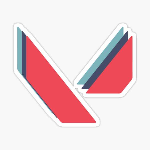 Valorant Logo Sticker