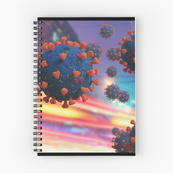 Item preview, Coronavirus epidemic, the Covid-19 pathogen in the city designed and sold by DottedYeti.