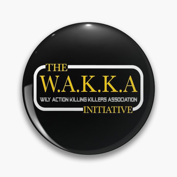 Item preview, The W.A.K.K.A. Initiative (White & Yellow) designed and sold by Dumb-Dumbs & Dice.