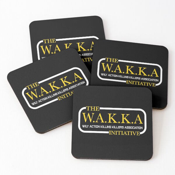 Item preview, The W.A.K.K.A. Initiative (White & Yellow) designed and sold by Dumb-Dumbs & Dice.