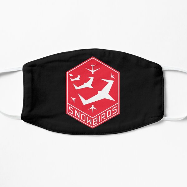 Snowbirds Insignia Flat Mask