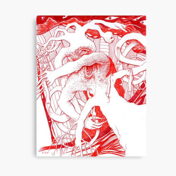 Red Tree Canvas Print
