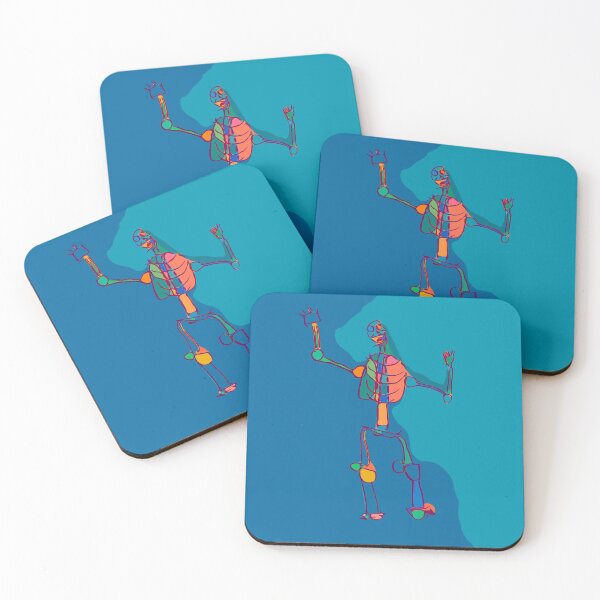 Item preview, Cool and Colorful Skeleton Artwork designed and sold by Ravenmonkey  Designs.