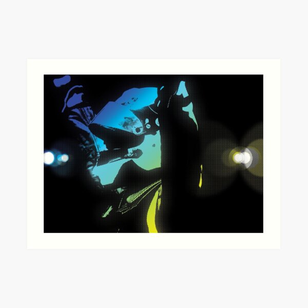 Racing Driver Success Art Print