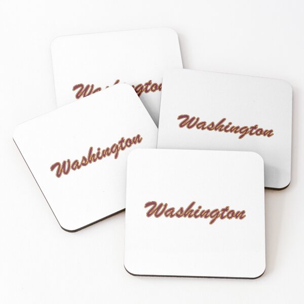 Item preview, Washington Burgundy and Gold on White designed and sold by gkillerb.