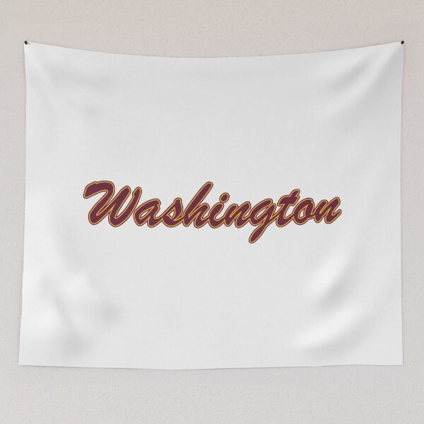 Item preview, Washington Burgundy and Gold on White designed and sold by gkillerb.