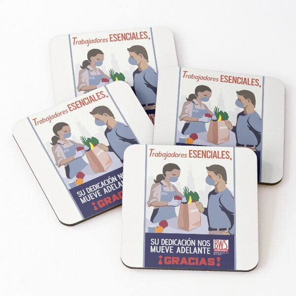 Item preview, Gracias Trabajadores Esenciales designed and sold by Bridgewater Studio.