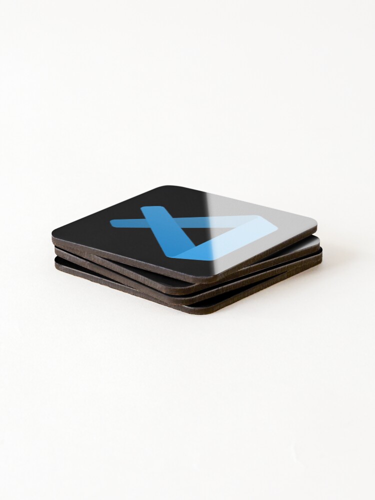 Thumbnail 4 of 5, Coasters (Set of 4), Visual Studio Code designed and sold by vladocar.