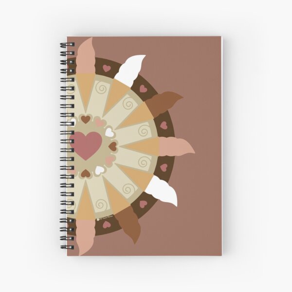 Triple Scoop (Neapolitan Version) Spiral Notebook