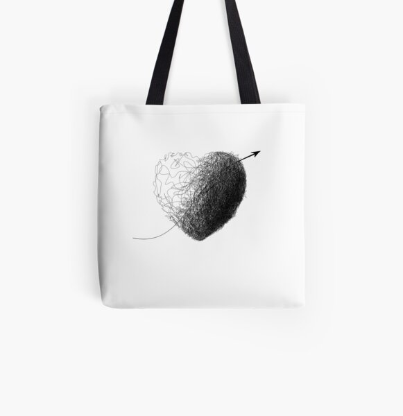 podemos sobrevivir a este demonio Bolsa estampada de tela
