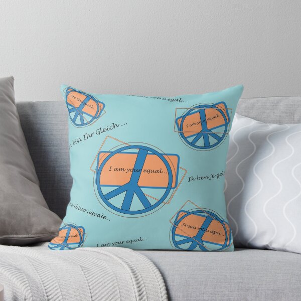 Item preview, I am your equal! Peace is the word! designed and sold by DannysReRemodel.