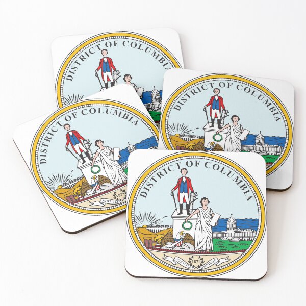 Item preview, Washington DC Seal Decal designed and sold by Decal Mania.