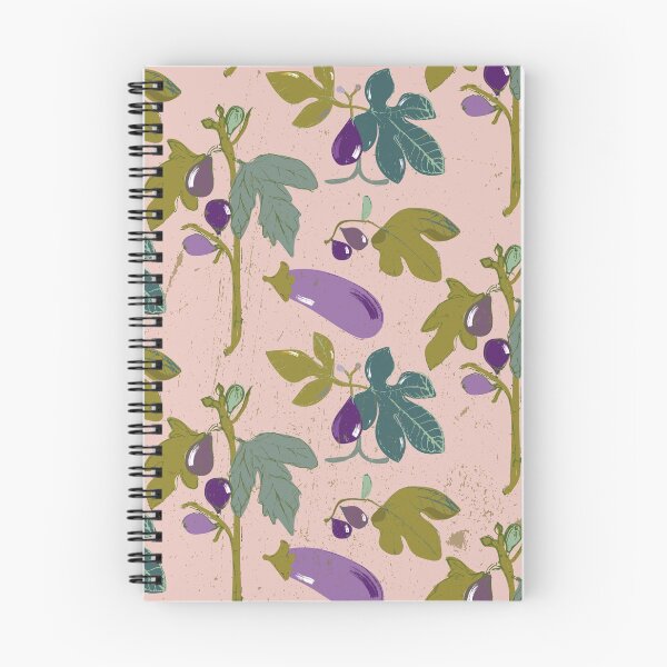 Item preview, Pattern with figs and aubergine  designed and sold by Saraiaguiar.