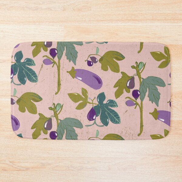 Item preview, Pattern with figs and aubergine  designed and sold by Saraiaguiar.