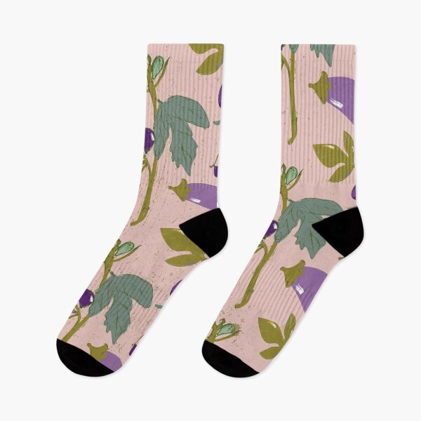Item preview, Pattern with figs and aubergine  designed and sold by Saraiaguiar.