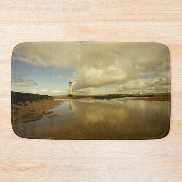 Item preview, Dramatic Cloud and Water Reflection Seascape. Location . New Brighton Perch Rock Lighthouse. New Brighton,Wirral,Merseyside. England. designed and sold by ALEXANDER  STEPHEN PEMBERTON.
