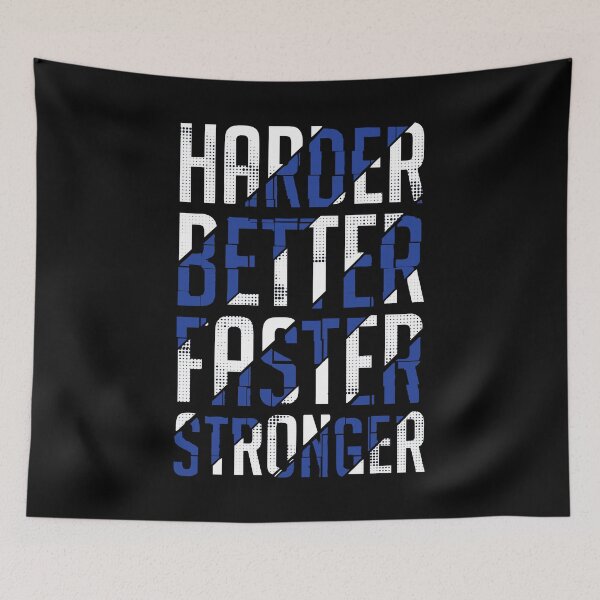 Item preview, MUSIC, HARDER BETTER FASTER STRONGER, EDM designed and sold by artdesignforyou.