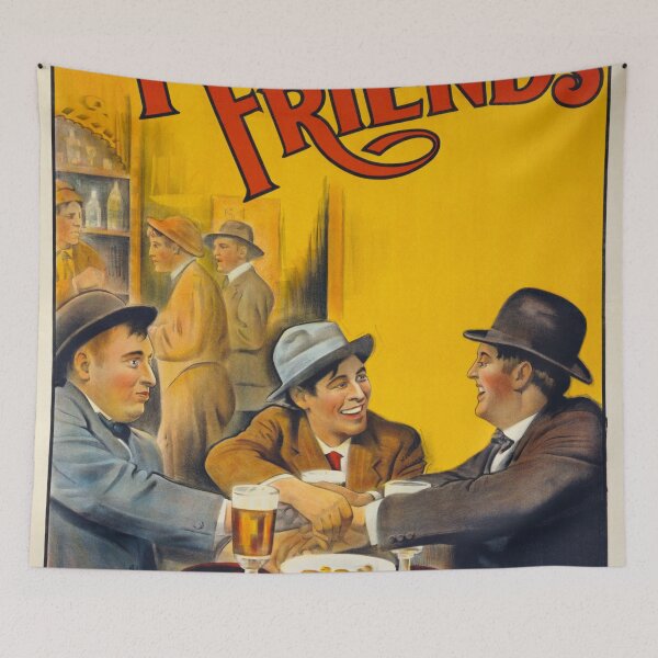 Item preview, Three Friends Film Poster (1913) designed and sold by Ouijawedge.