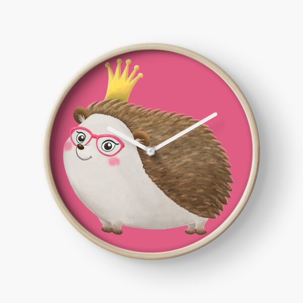 Queen Hedgie (no background version) Clock