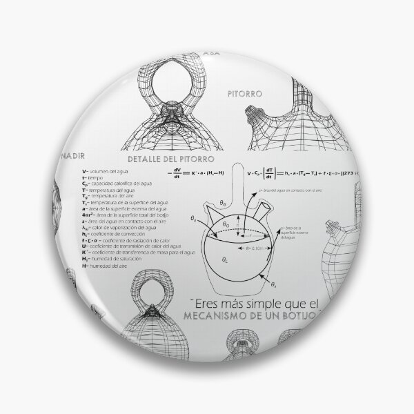 Item preview, Botijo Blueprint B&W designed and sold by Cariboo Design.