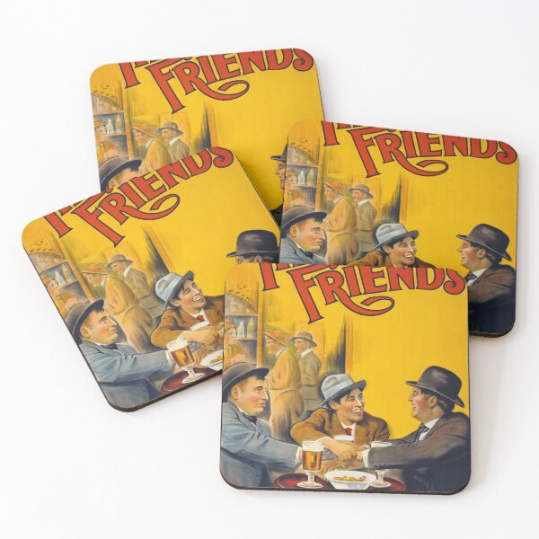 Item preview, Three Friends Film Poster (1913) designed and sold by Ouijawedge.